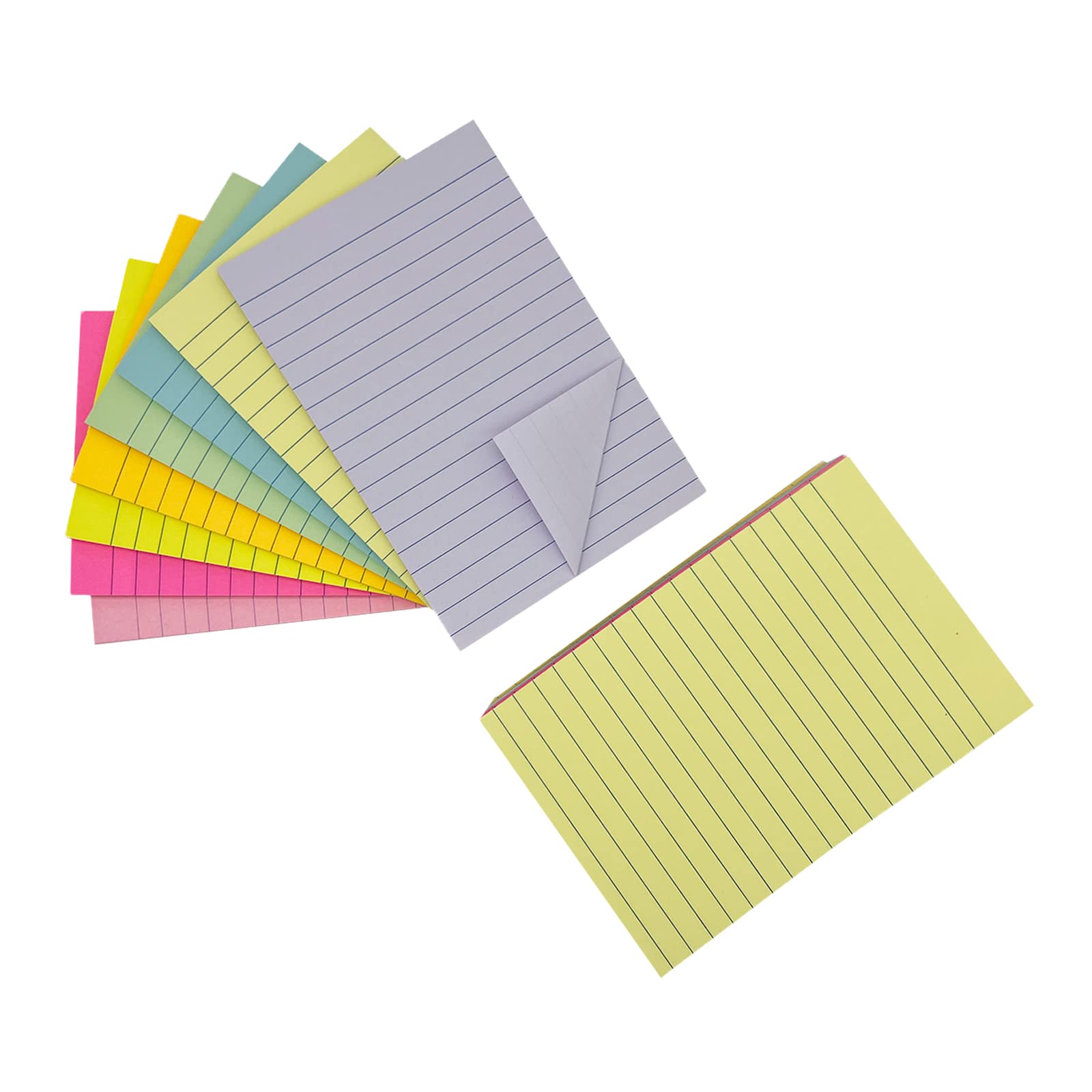 Amazon.co.jp: 線付き付箋 書きやすい 強粘性 パッド入り 便利なメモ 4